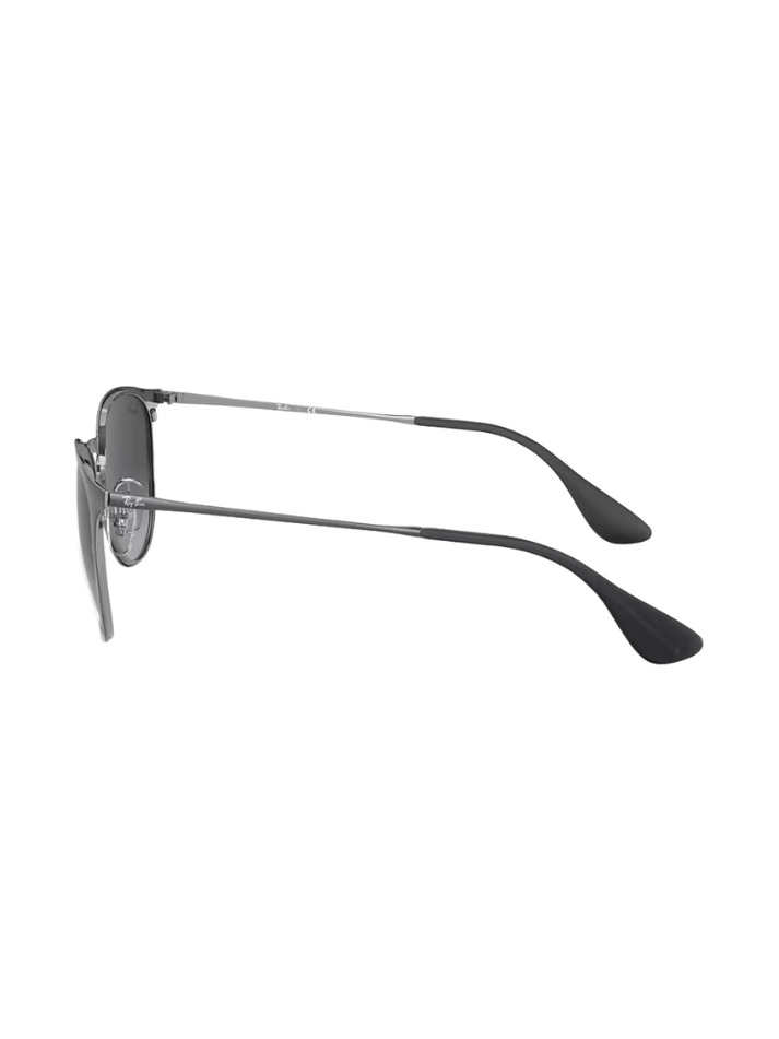 Lentes Round Metal Black G-15 Green -7039