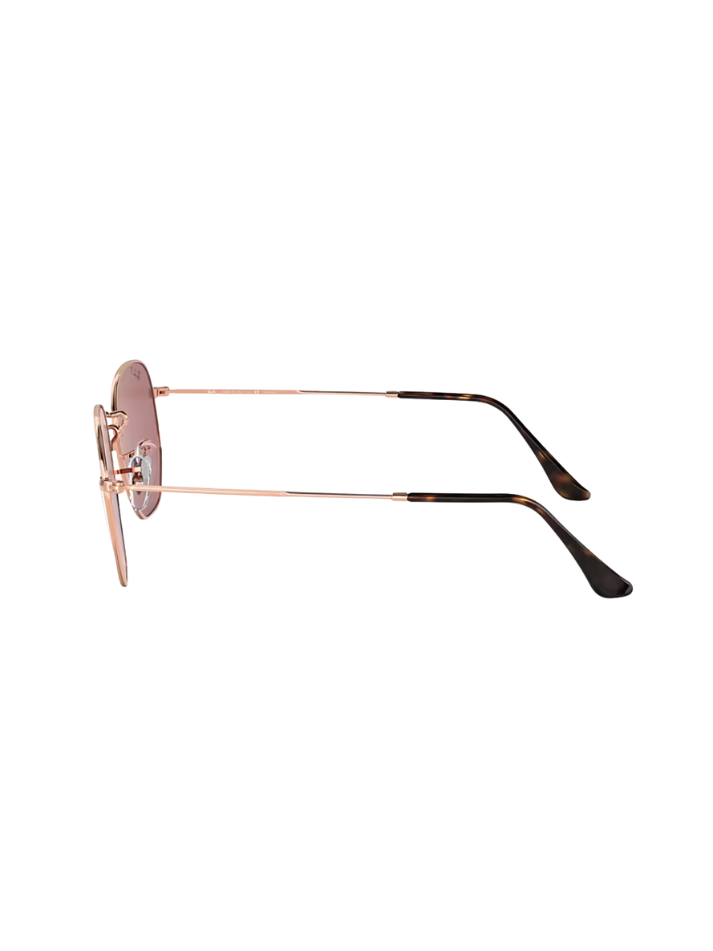 Lentes Hexagonal Mirror Pink -7022