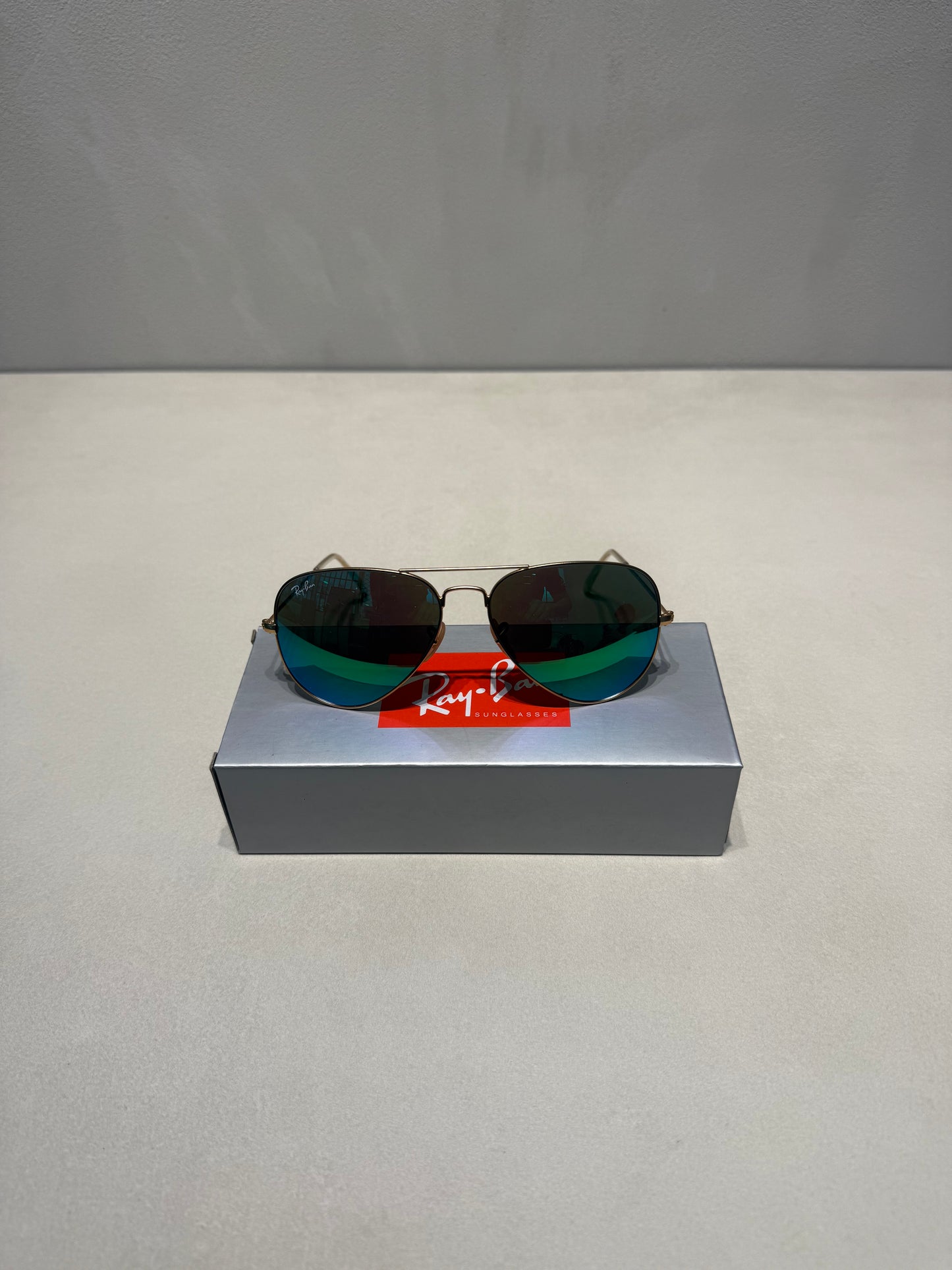 Lentes Aviador Mirror Green -7006