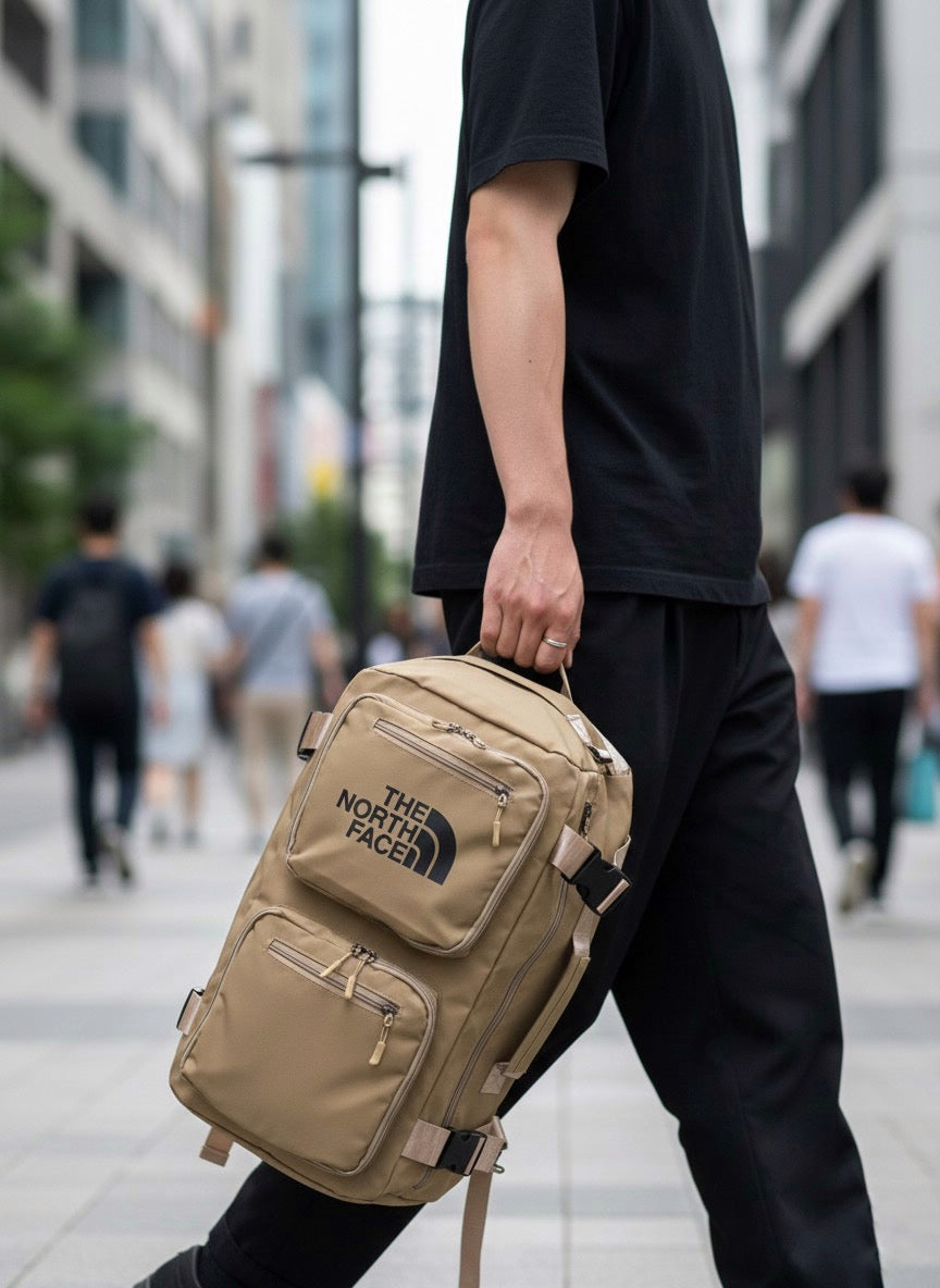 Bolso North Face Khaki Maleta -7170