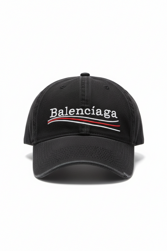 Gorra Balenciaga DUPE - Negra Parches - 7133