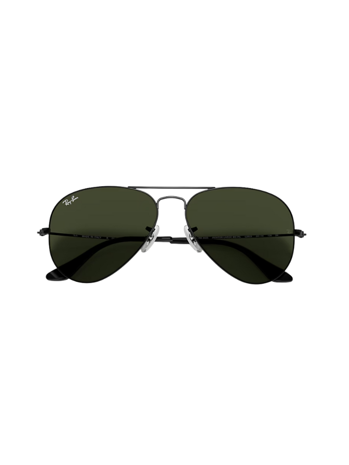 RAYBAN Aviador Black Green 7004