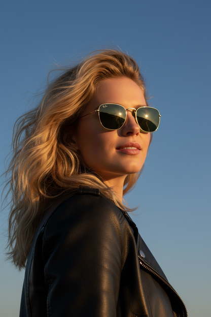 RAYBAN Frank Arista Green -7016