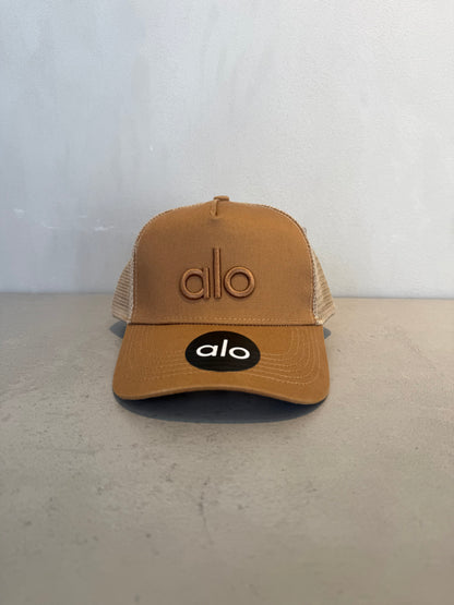 Gorra alo DUPE - Café y Beige - 7135