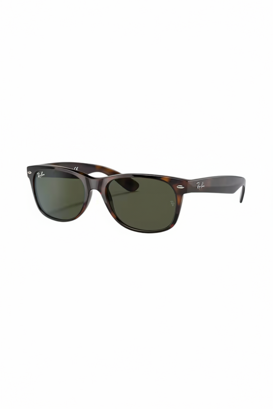 RAYBAN New Wayfarer Tortoise Polarized Green -7027