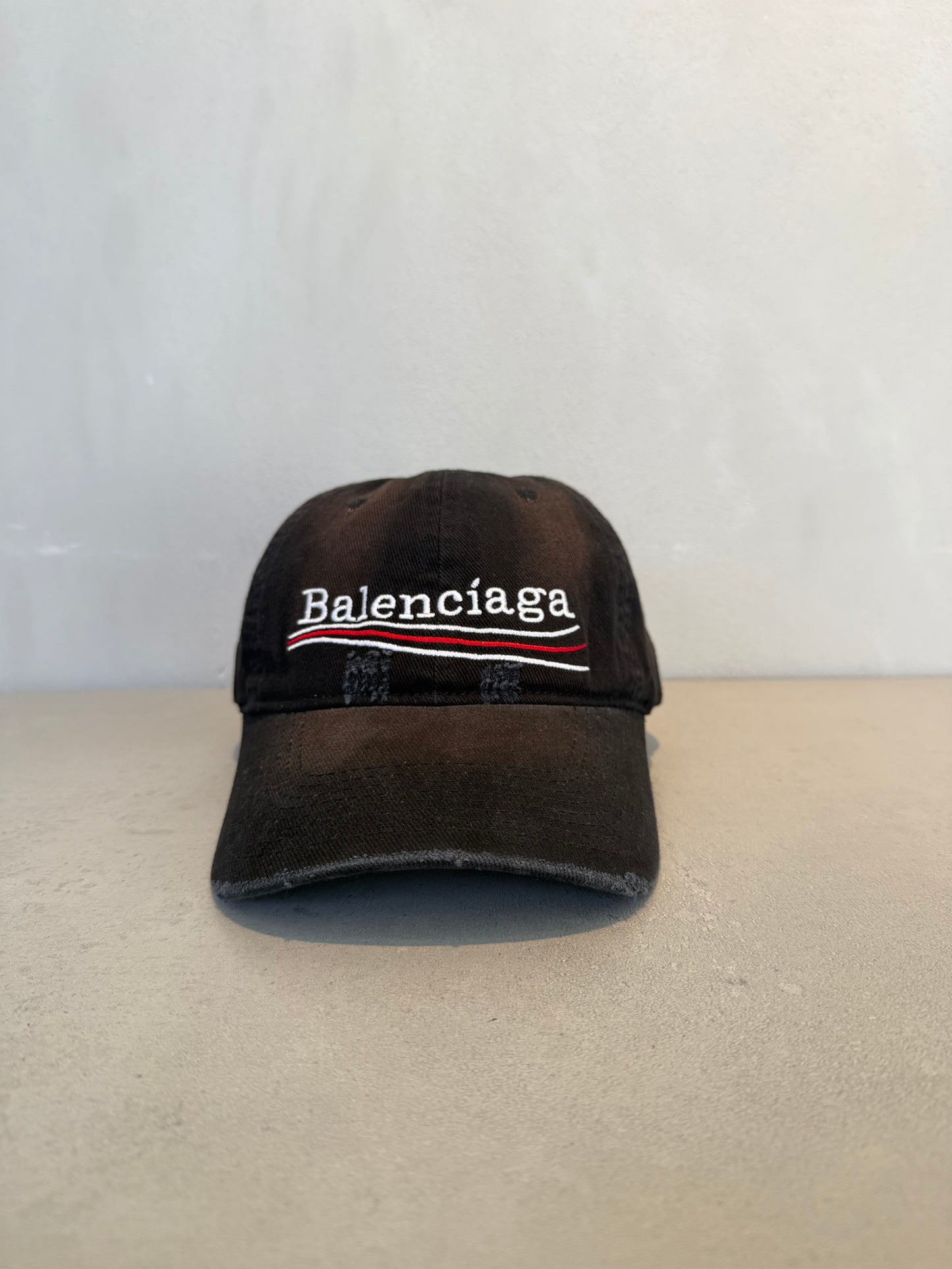 Gorra Balenciaga DUPE - Negra Parches - 7133