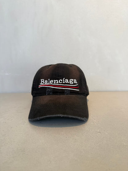 Gorra Balenciaga DUPE - Negra Parches - 7133