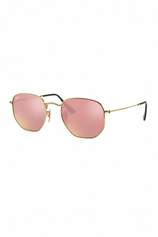 RAYBAN Hexagonal Mirror Pink -7022