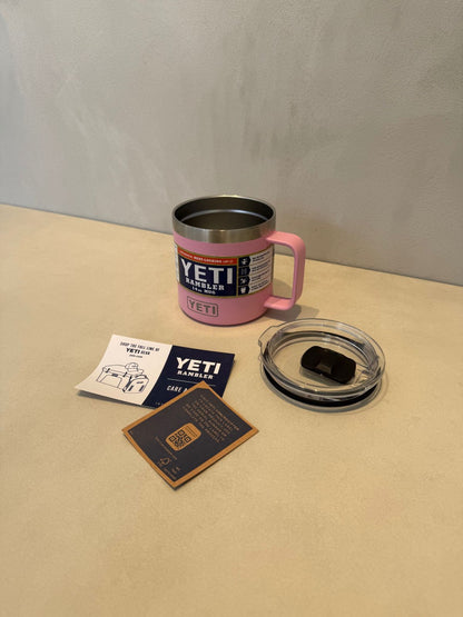 YETI rambler MUG de 14 onzas para Café - Rosado -7087