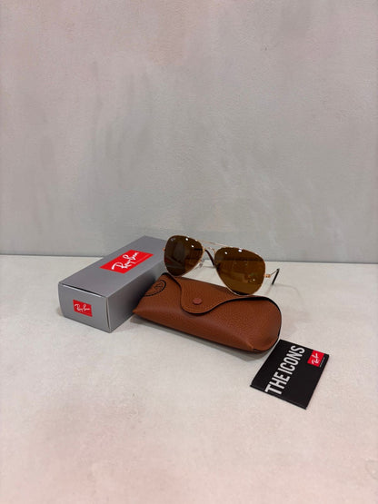 RAYBAN Aviador Arista Brown -7002