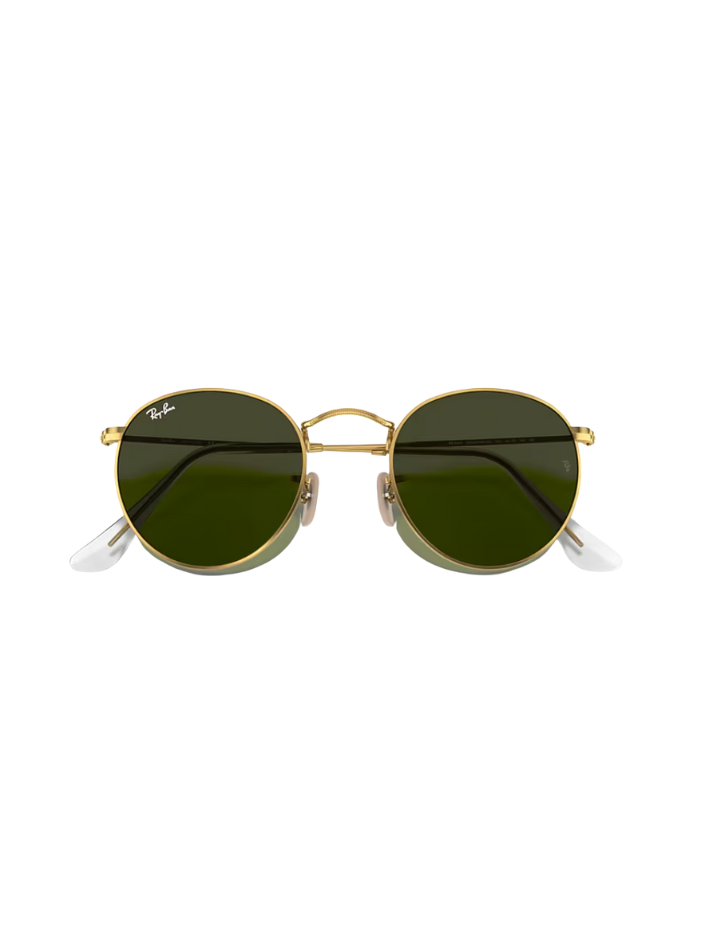 RAYBAN Round Metal Arista Green -7040