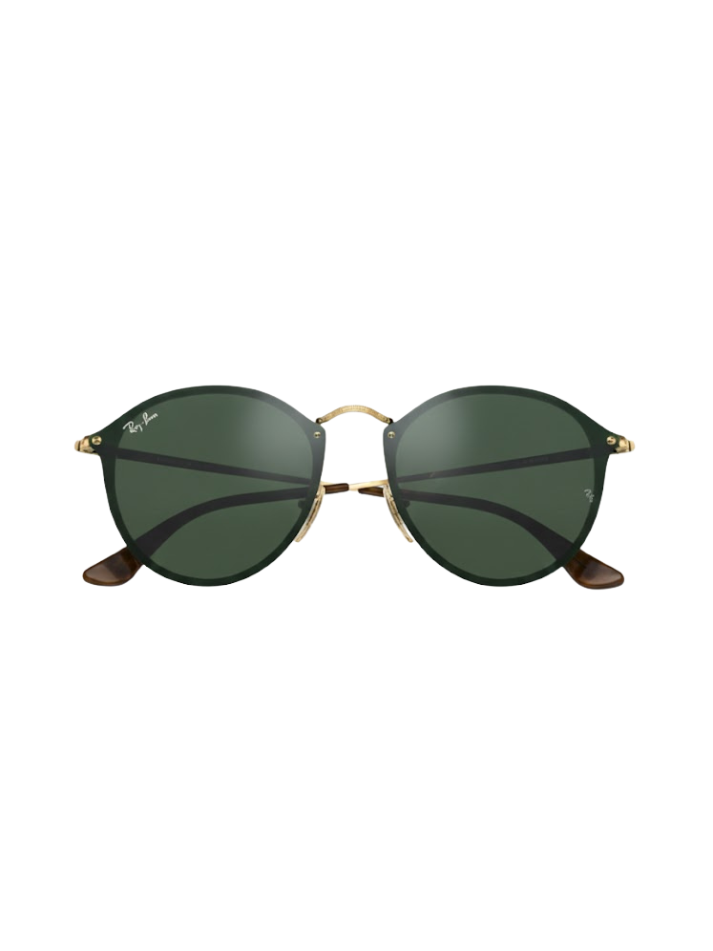 RAYBAN Round Blaze Arista Green-7037