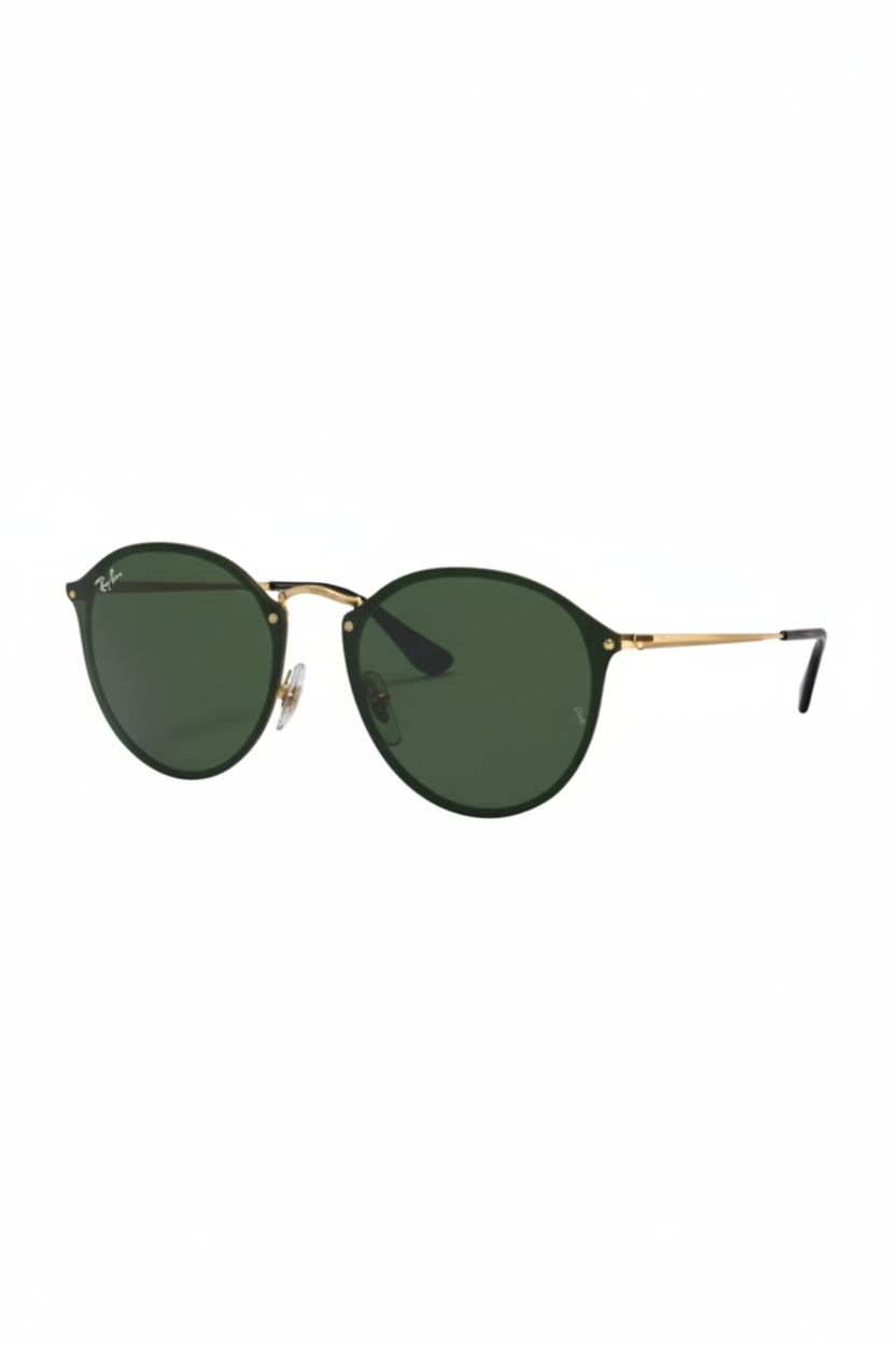 RAYBAN Round Blaze Arista Green-7037