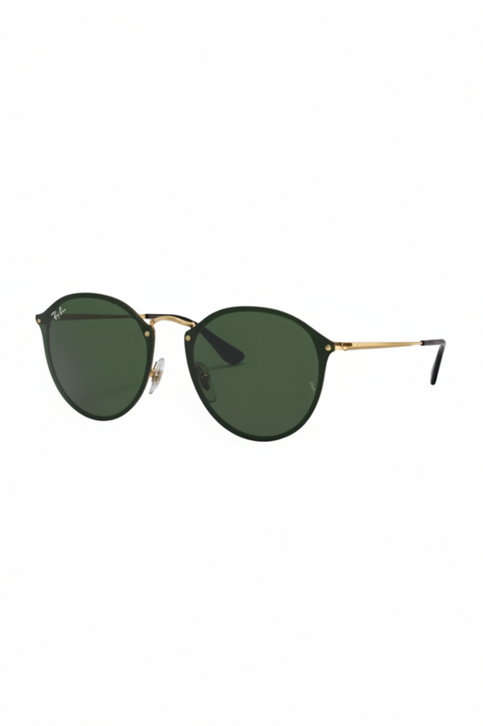 RAYBAN Round Blaze Arista Green-7037