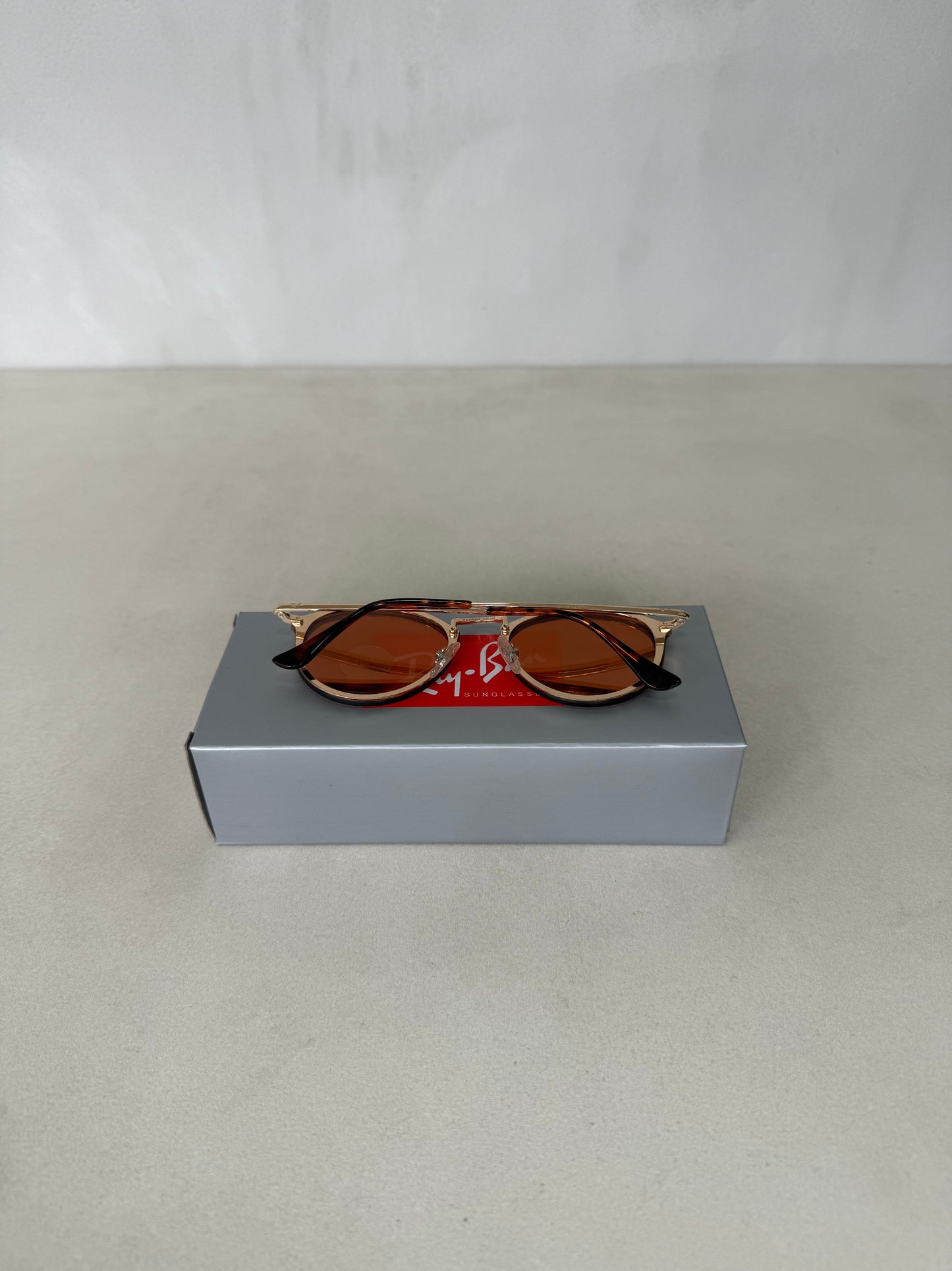 RAYBAN Round Blaze Mirror Pink -7038