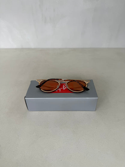RAYBAN Round Blaze Mirror Pink -7038