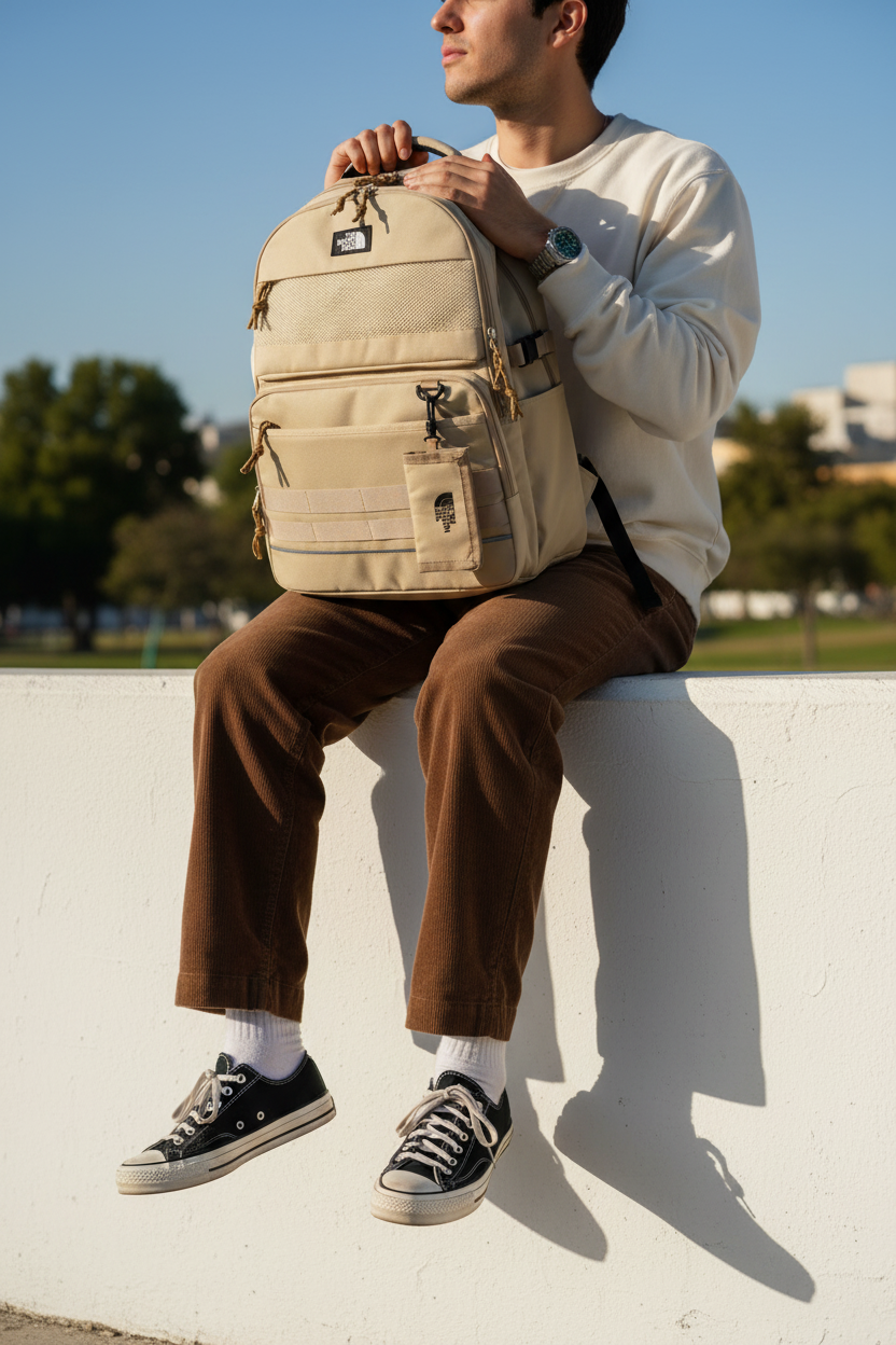 Bolso North Face Bolso Khaki - 1003