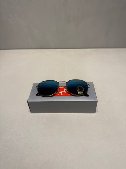 RAYBAN Hexagonal Mirror Blue -7021