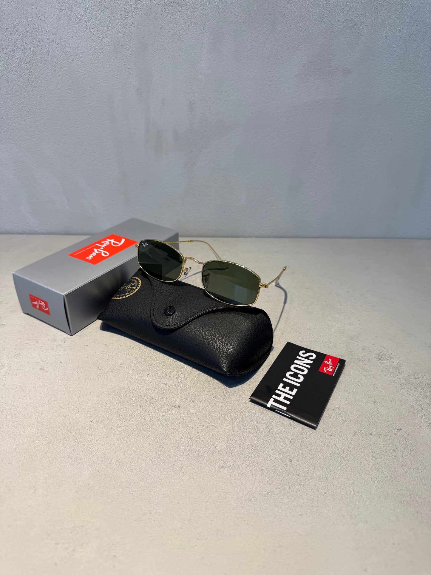 RAYBAN RB3832 GREEN ARISTA GOLD -7034