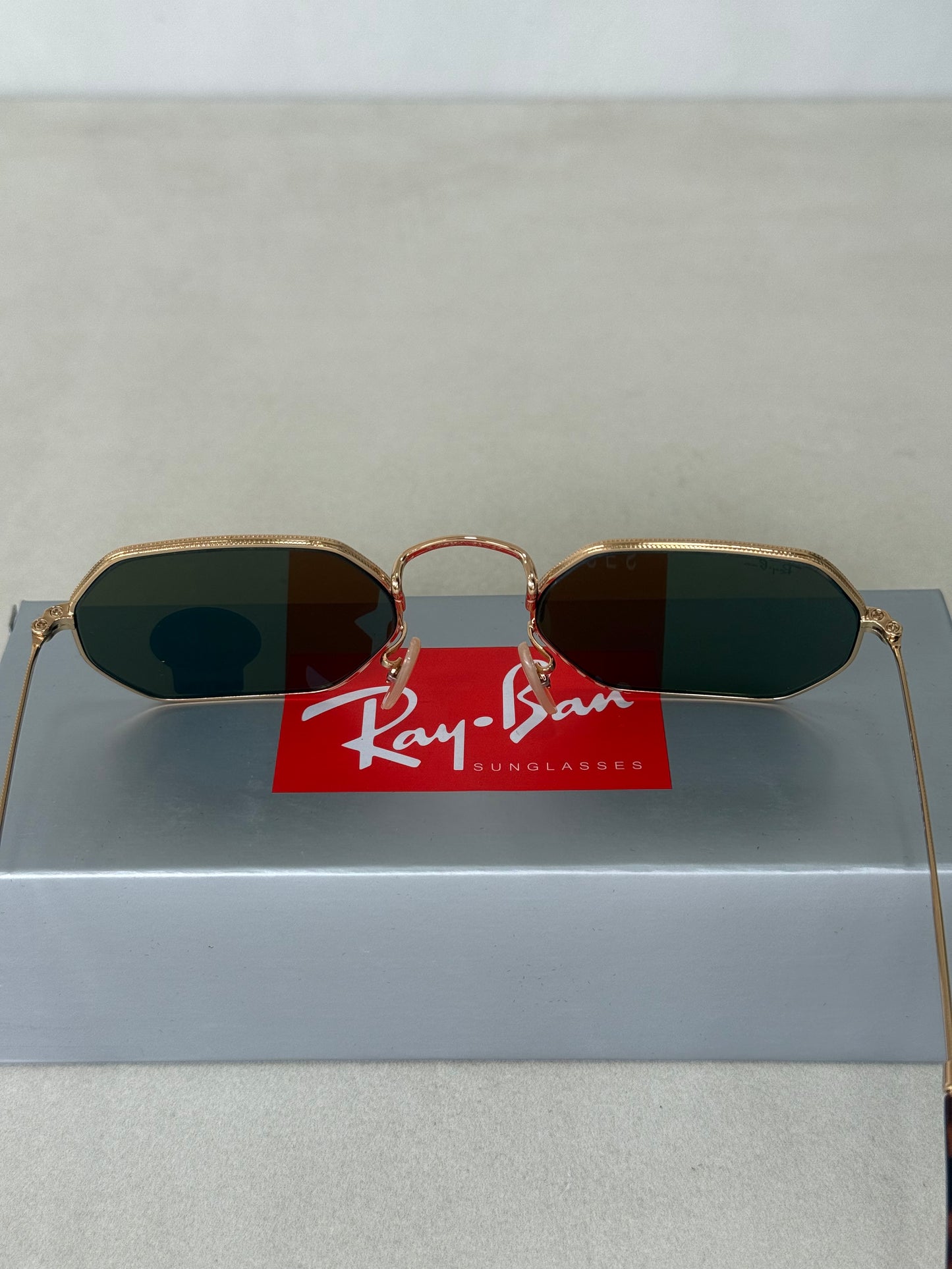 RAYBAN Octagonal Mirror Blue -7031