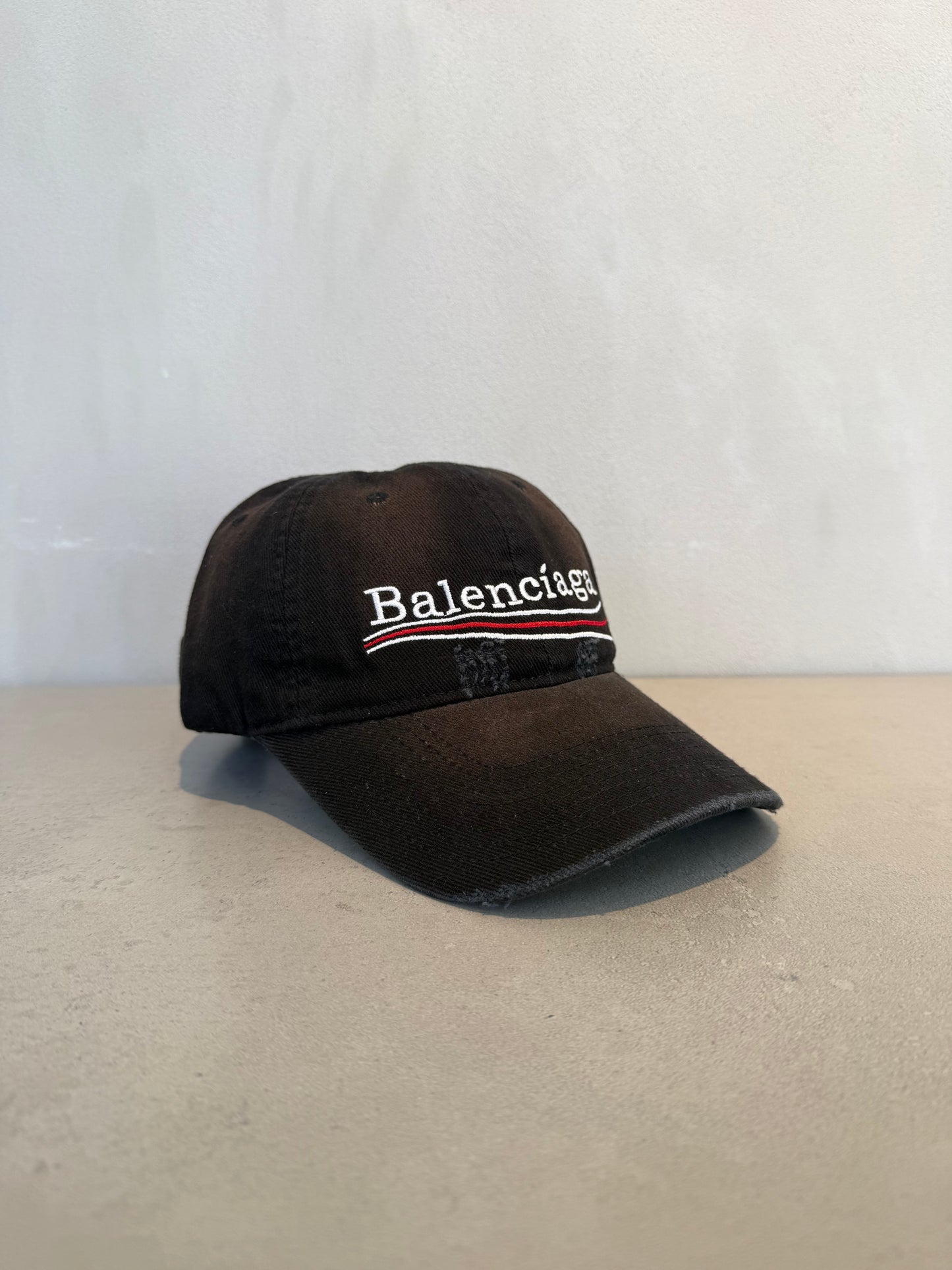 Gorra Balenciaga DUPE - Negra Parches - 7133