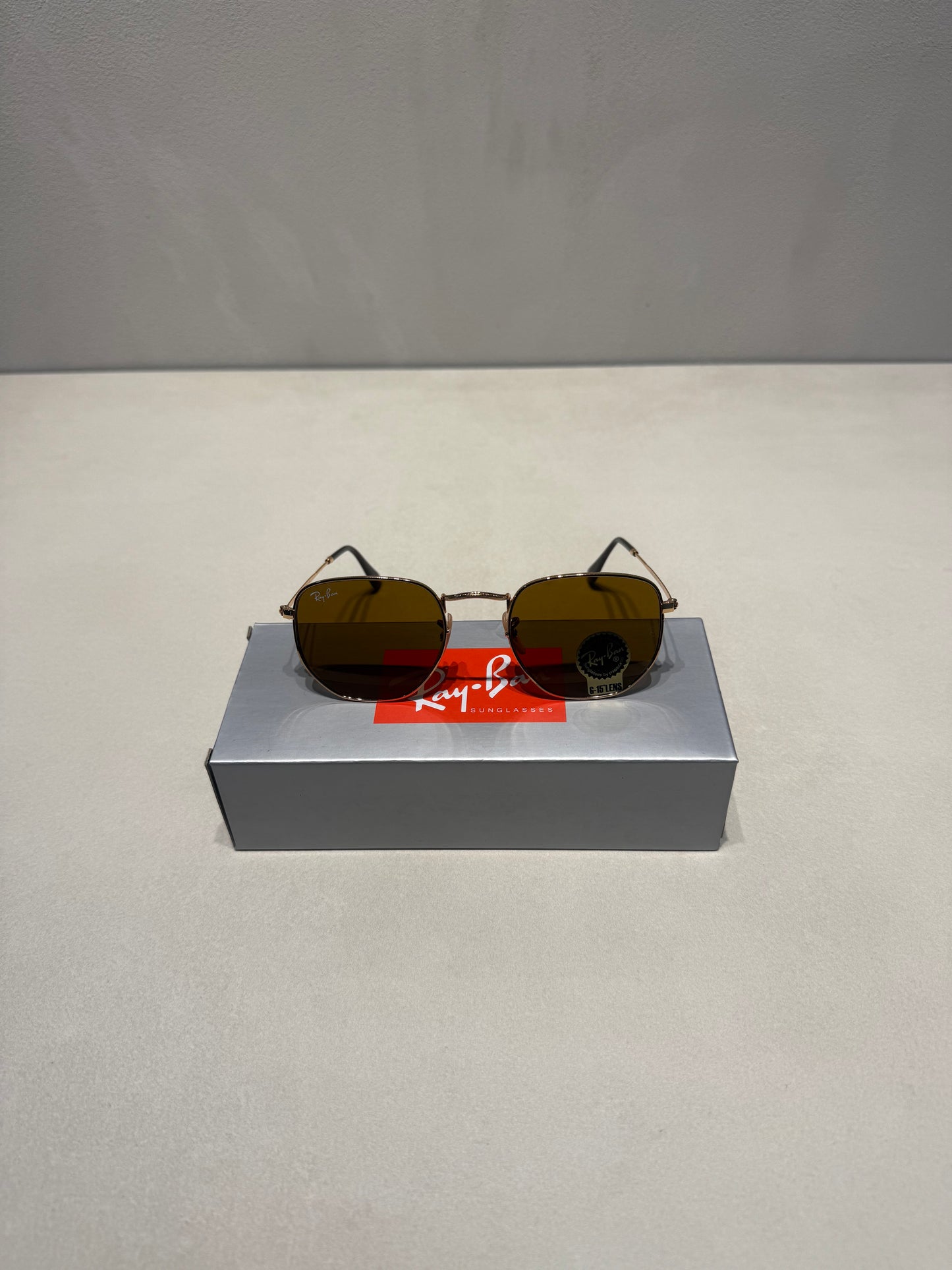 RAYBAN Hexagonal Arista Brown -7017