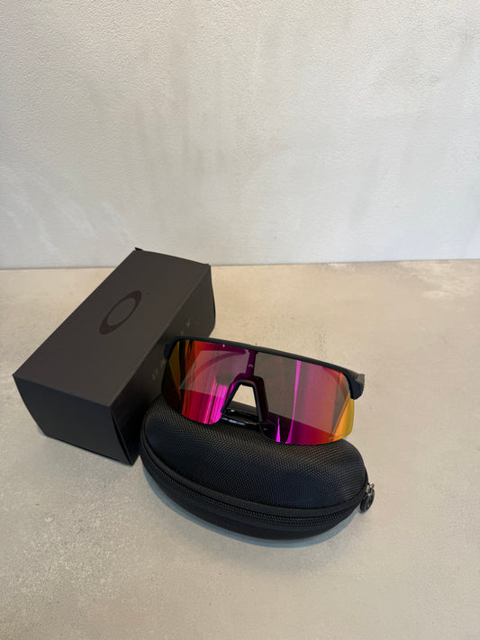 Lentes OAK negros cuadrados 7199