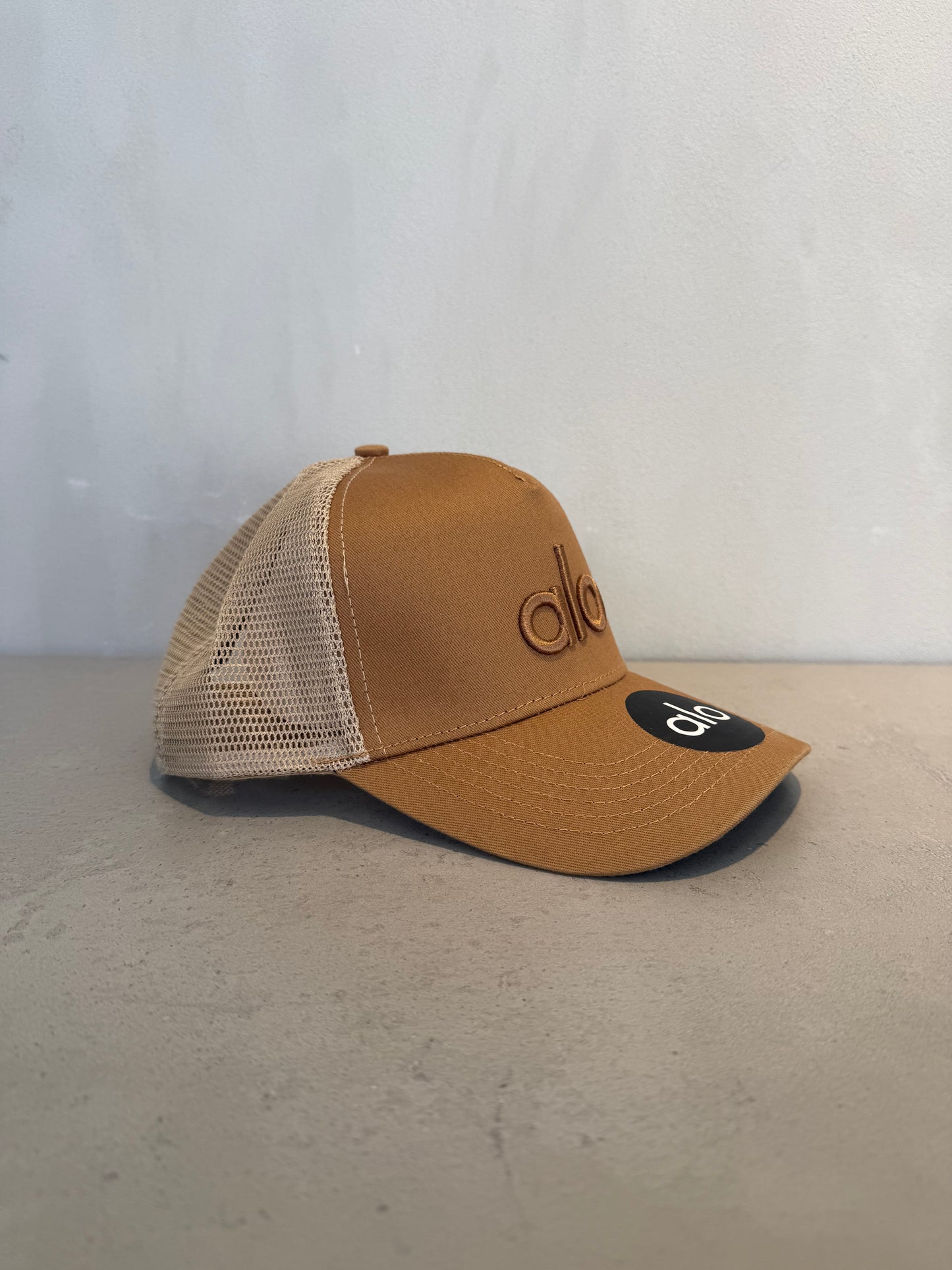 Gorra alo DUPE - Café y Beige - 7135