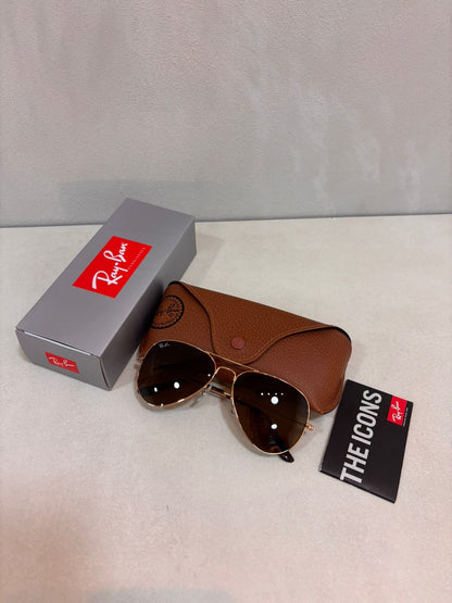 RAYBAN Aviador Arista Brown -7002