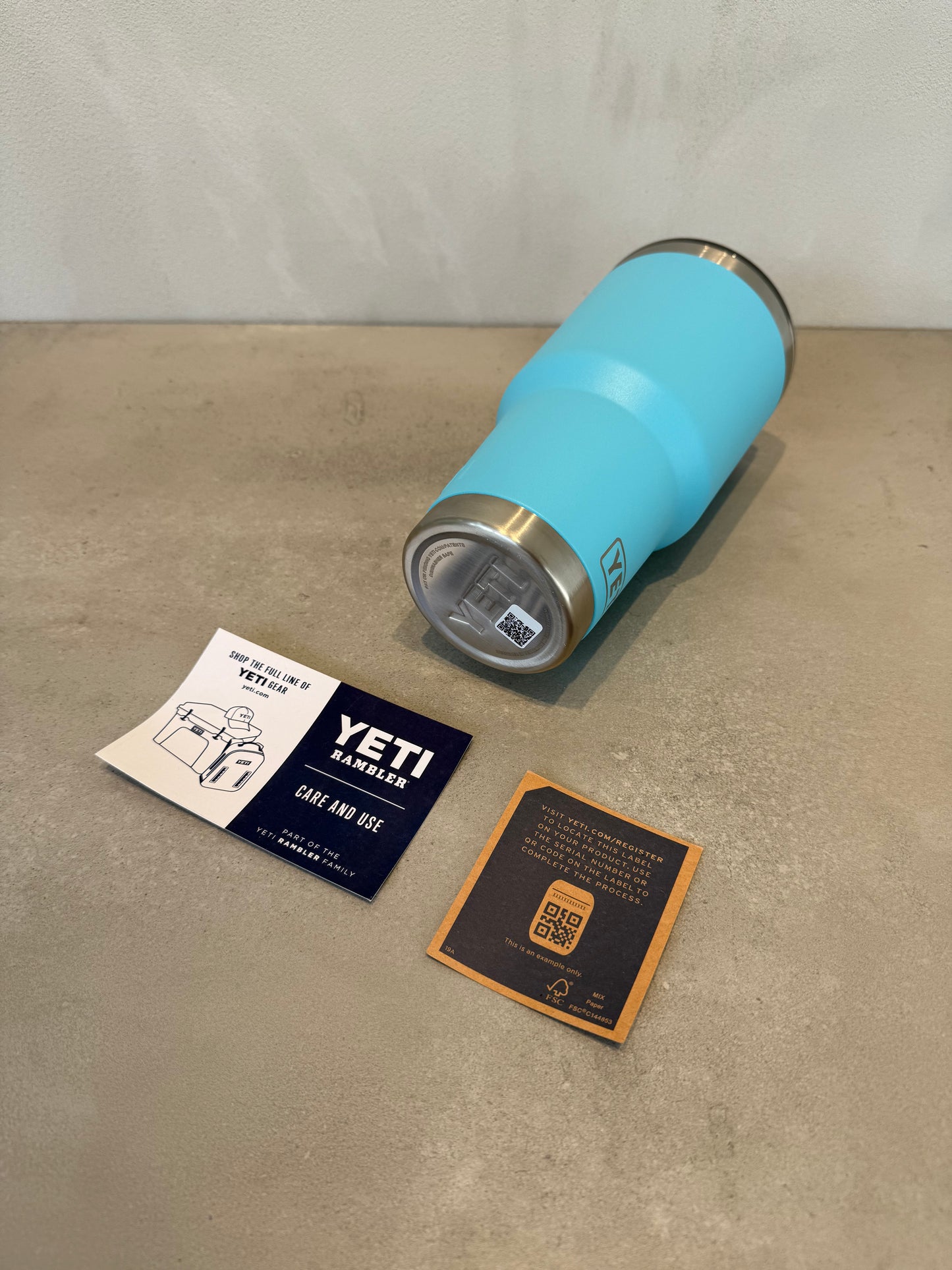 Vaso YETI tumbler de 30 onzas - Celeste -7057