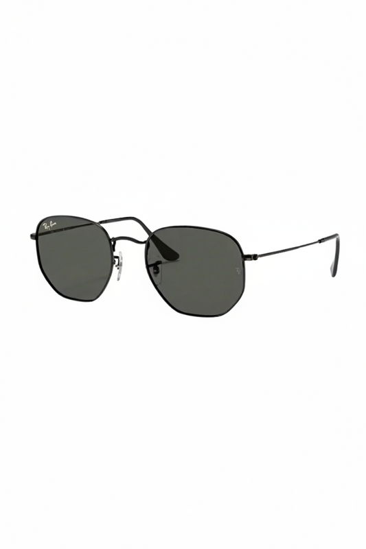 RAYBAN Hexagonal Black G-15 Green -7019