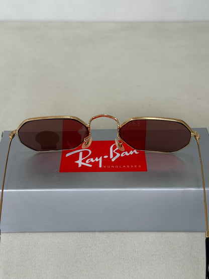 RAYBAN Octagonal Mirror Pink -7032