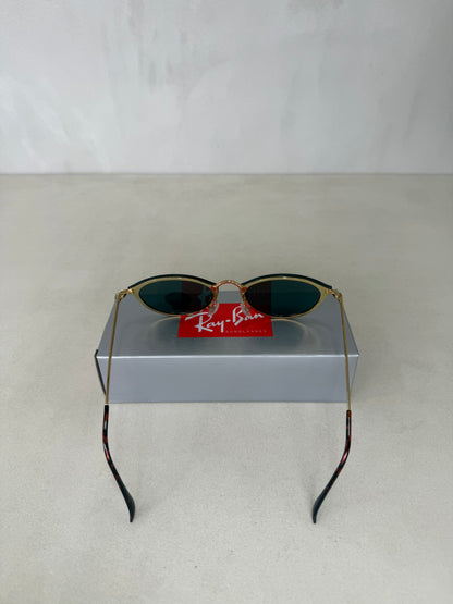 RAYBAN Round Blaze Arista Green-7037