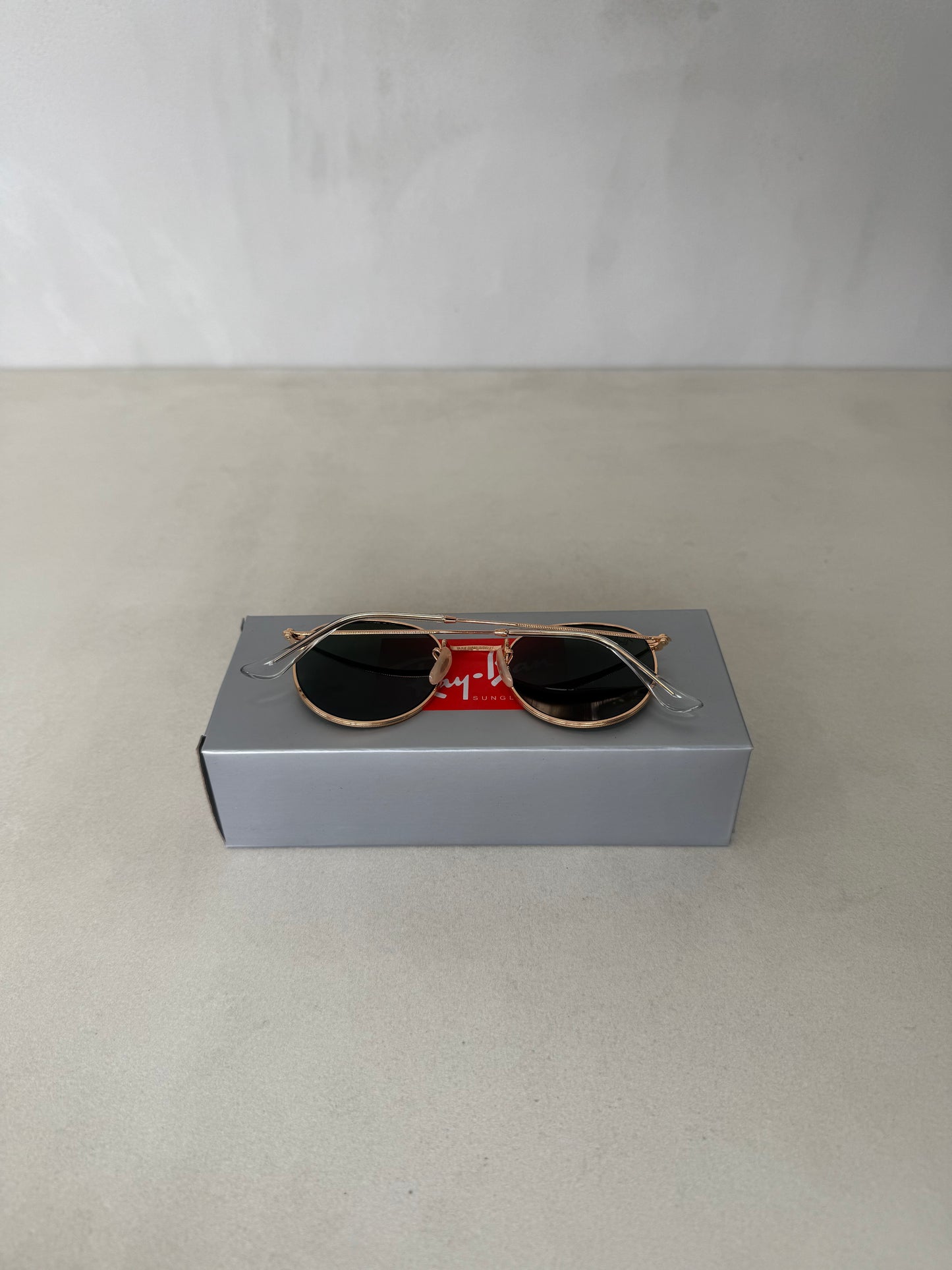 RAYBAN Round Metal Arista Green -7040