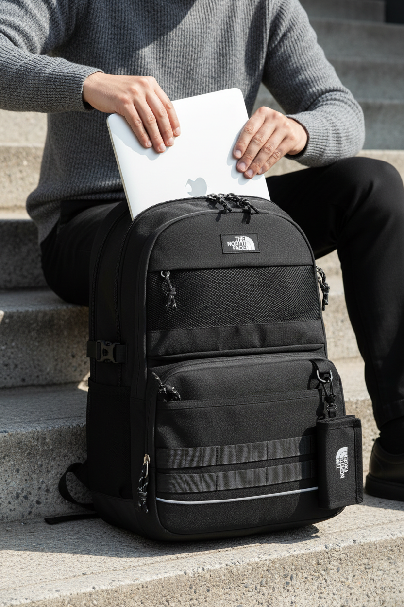 Bolso North Face Negro - 1002