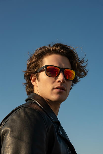 RAYBAN Justin Orange Polarized -7045