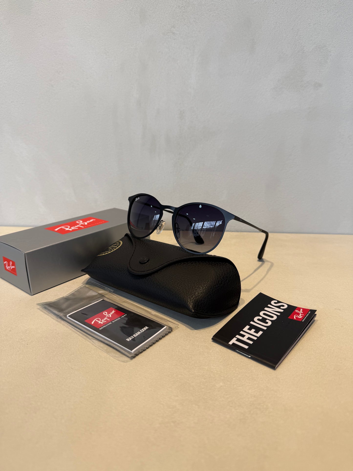 RAYBAN Ericka Metal Gradient Grey -7014