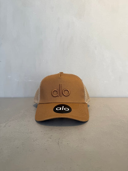 Gorra alo DUPE - Café y Beige - 7135