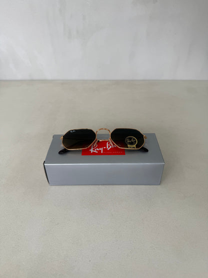 RAYBAN Octagonal Gradient Brown -7030
