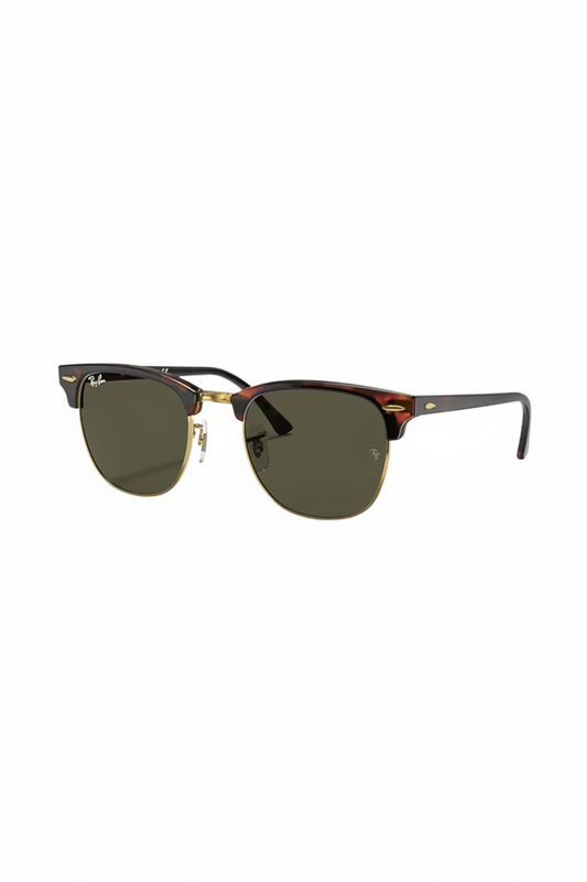 RAYBAN Club Master Tortoise Arista Green -7011