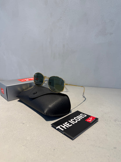 RAYBAN RB3832 GREEN ARISTA GOLD -7034