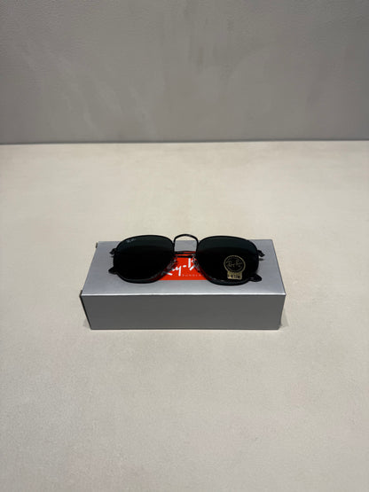 RAYBAN Hexagonal Black Grey -7020