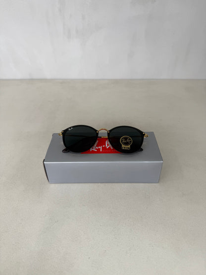 RAYBAN Round Blaze Arista Green-7037