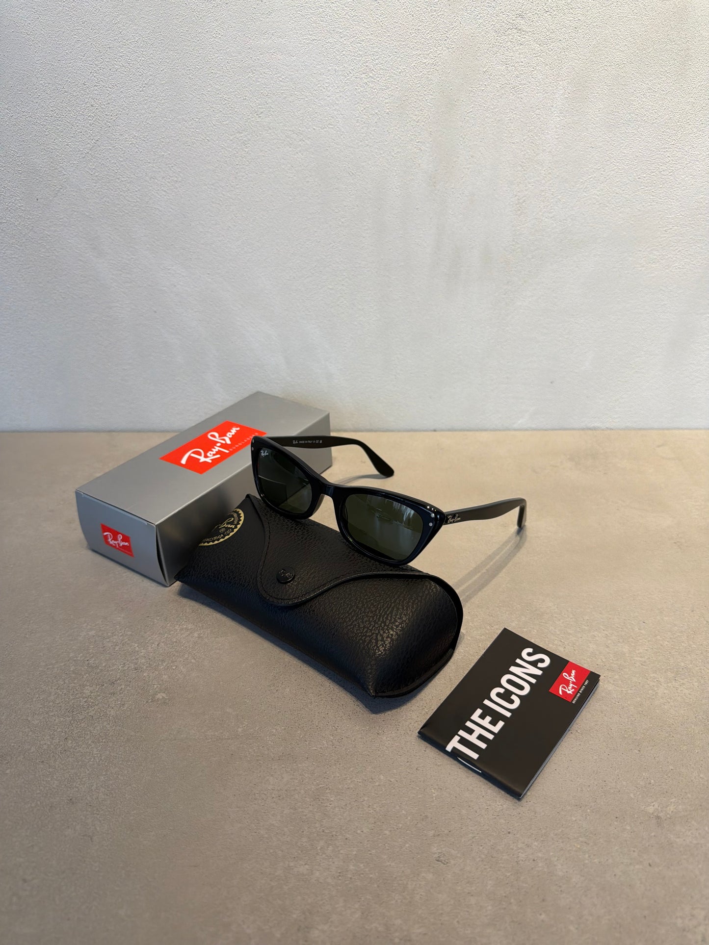 RAYBAN LADY BURBANK Green Polished Black 7166