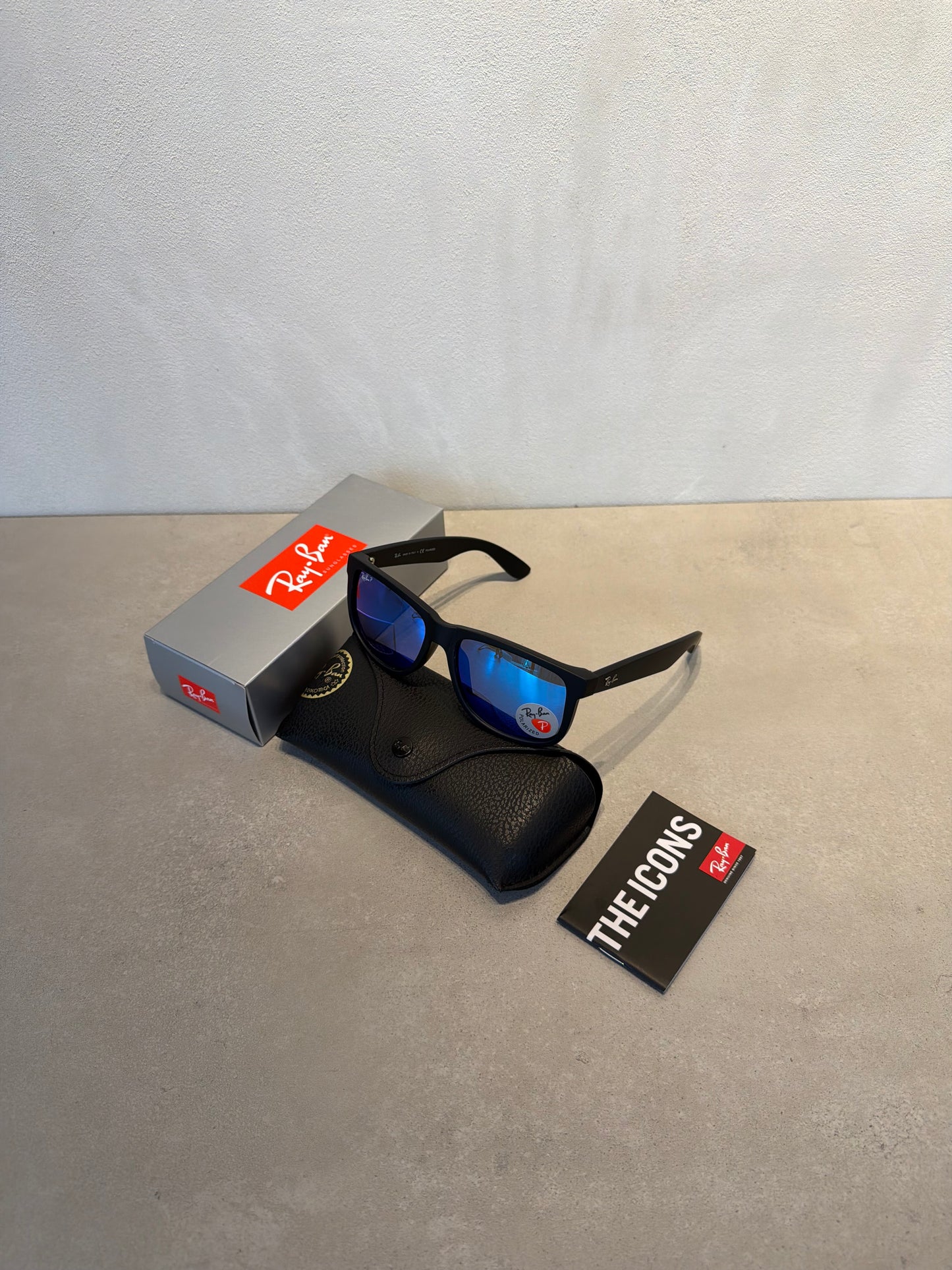 RAYBAN JUSTIN BLUE POLARIZED -