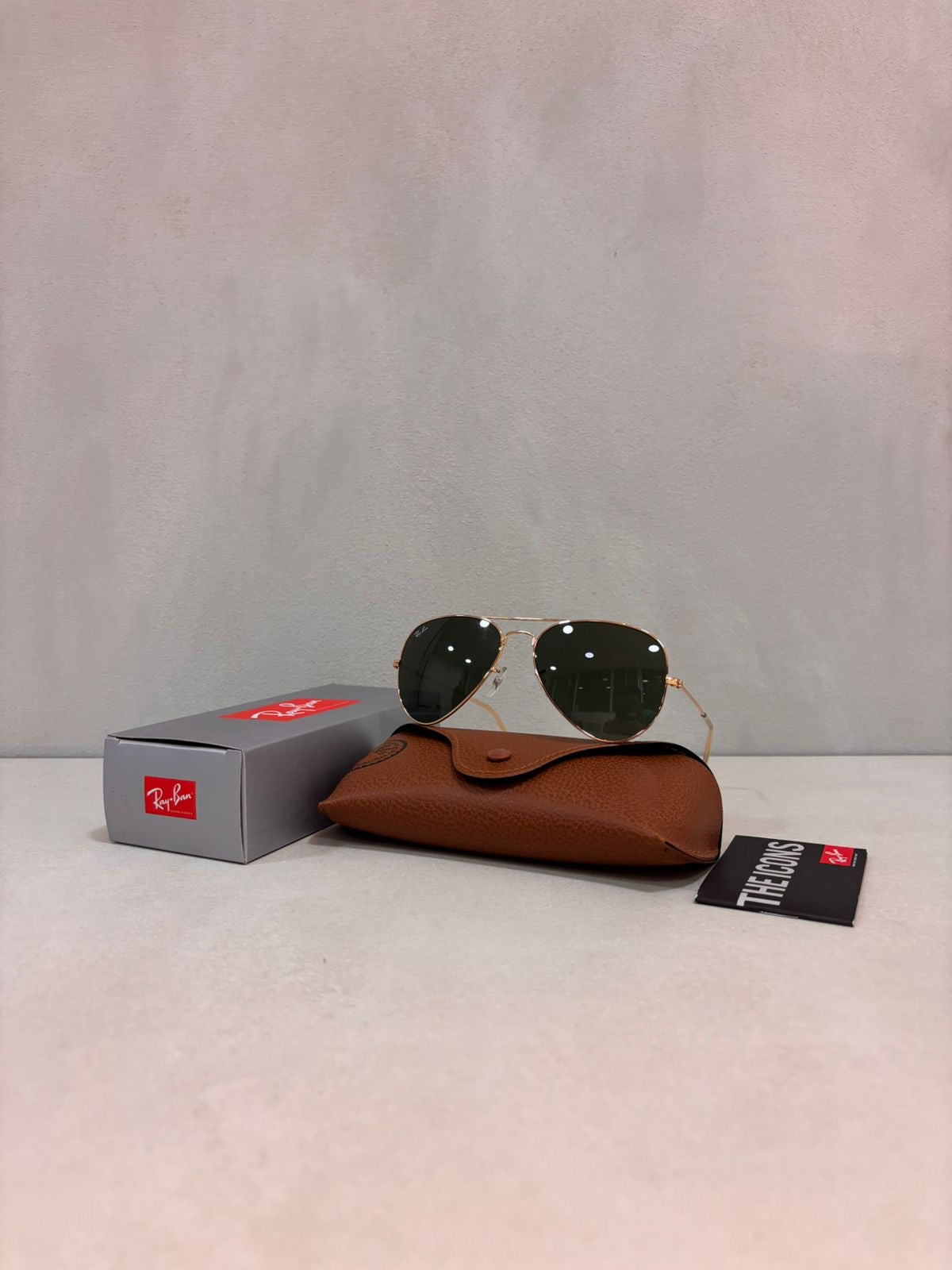 RAYBAN Aviador Arista Green -7003