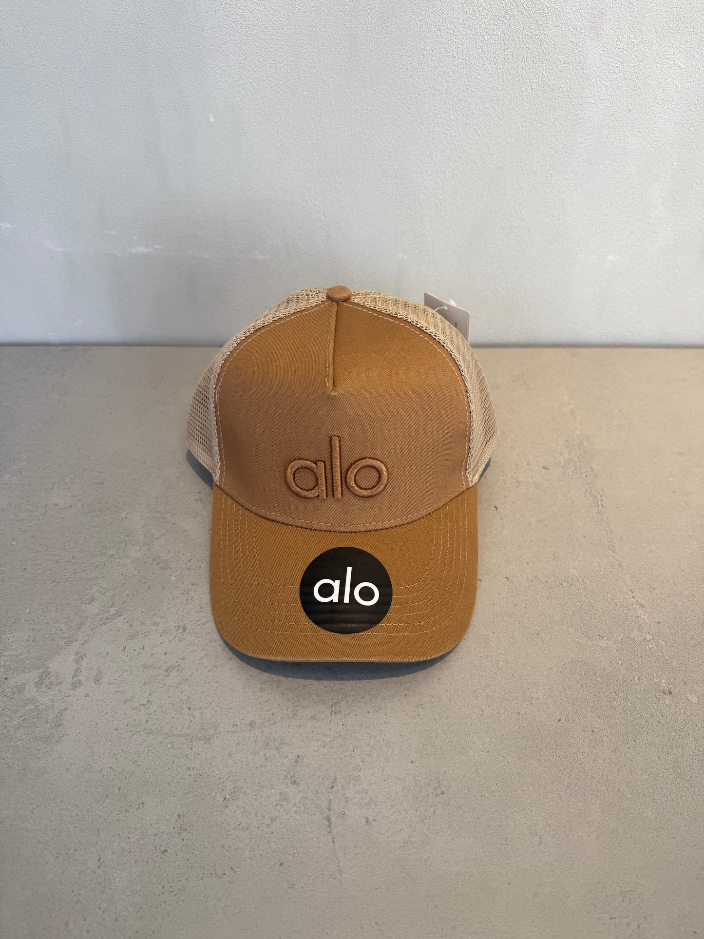 Gorra alo DUPE - Café y Beige - 7135