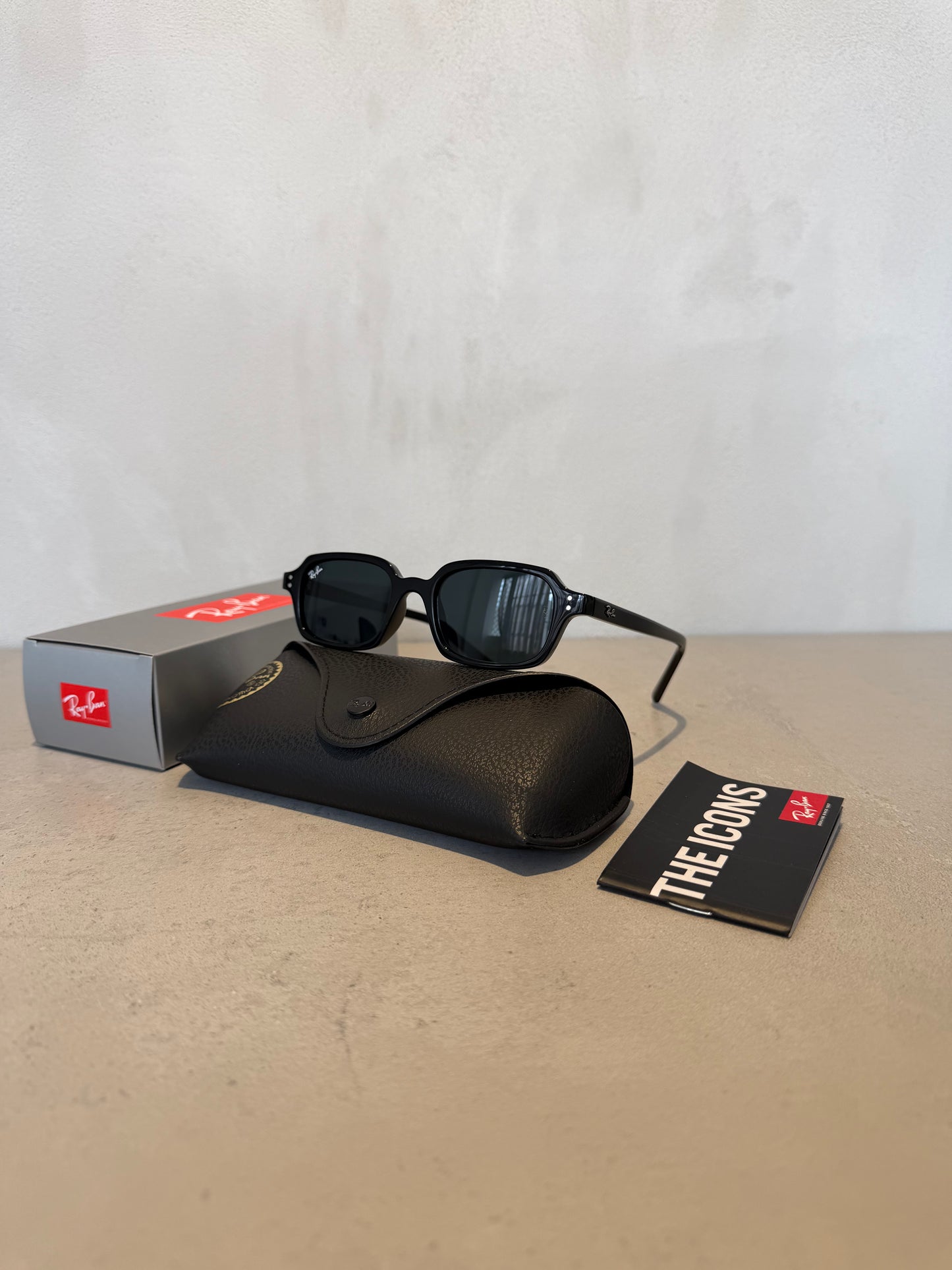 RAYBAN ZURI BIO-BASED Polished Black - 7149