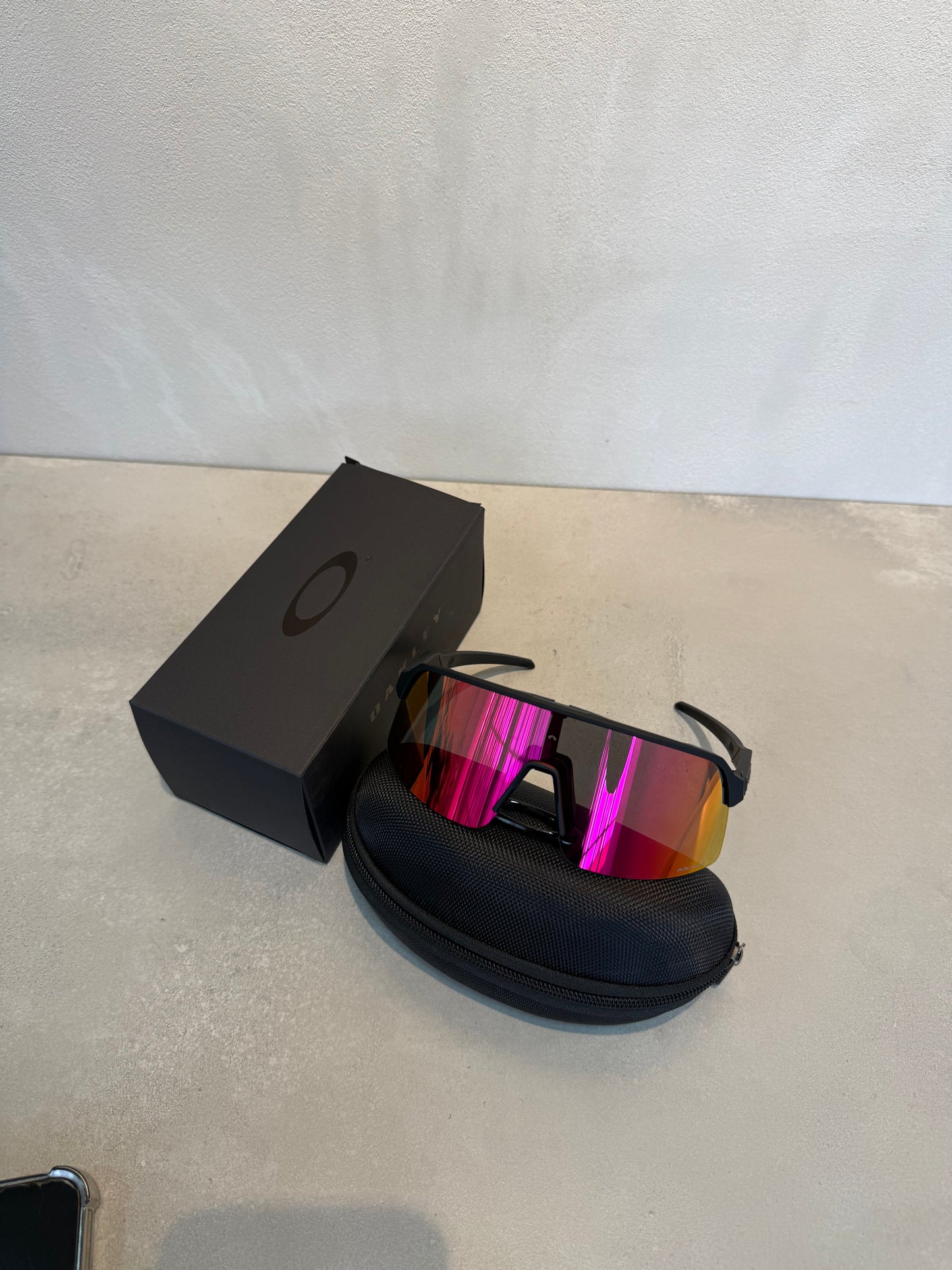 Lentes OAK negros cuadrados 7199