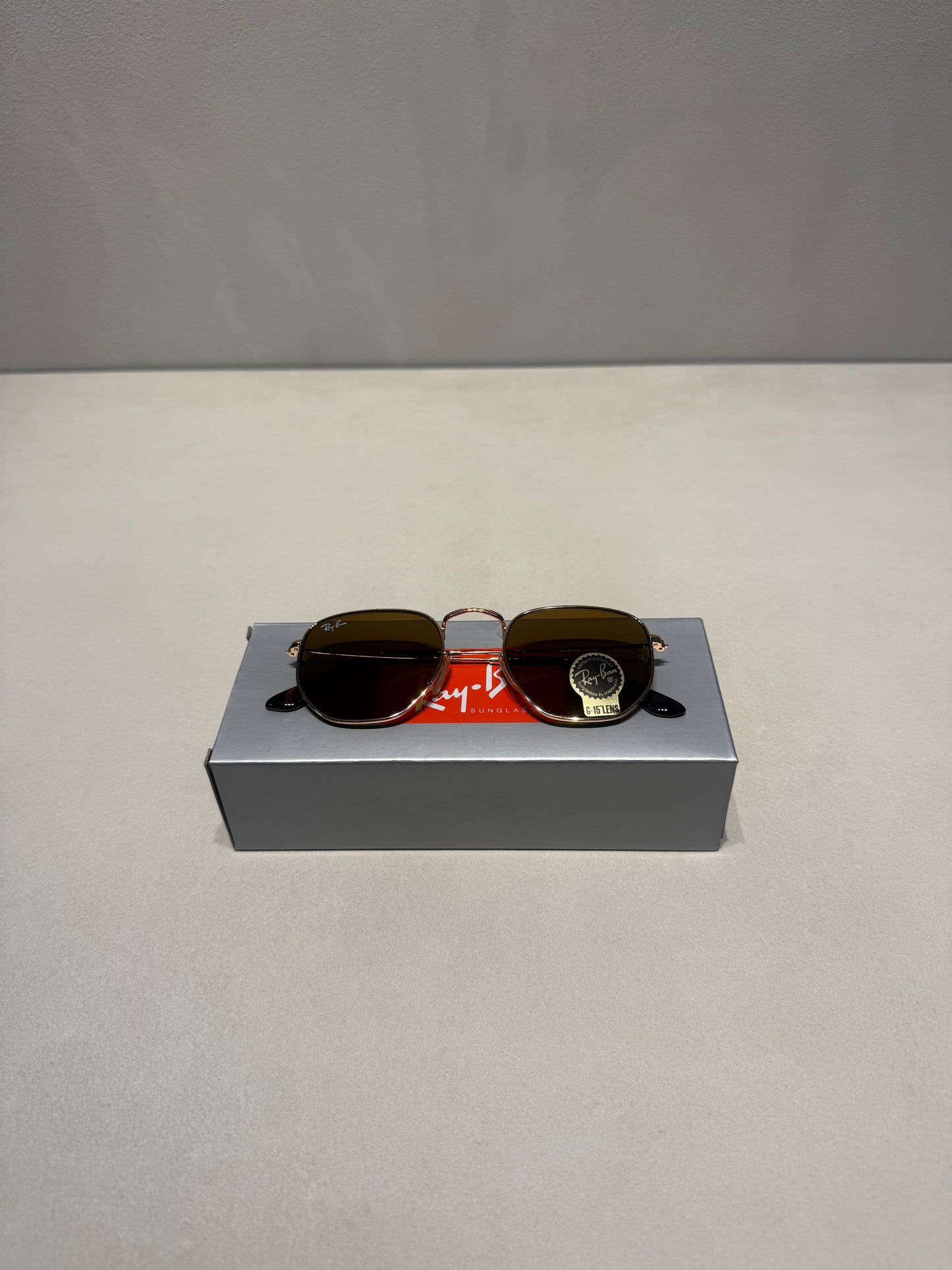 RAYBAN Hexagonal Arista Brown -7017